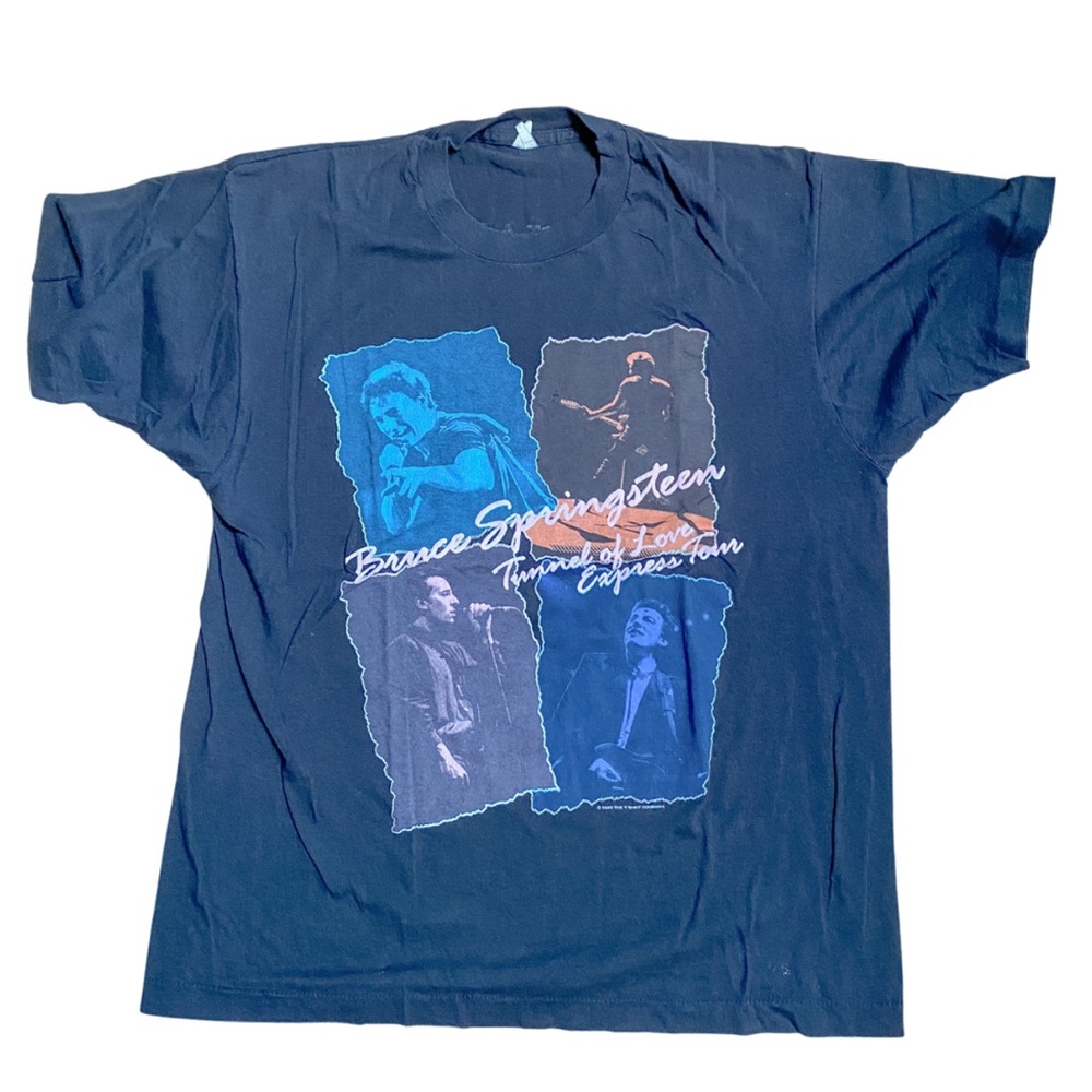 Bruce Springsteen Tour Graphic T-Shirt - Black